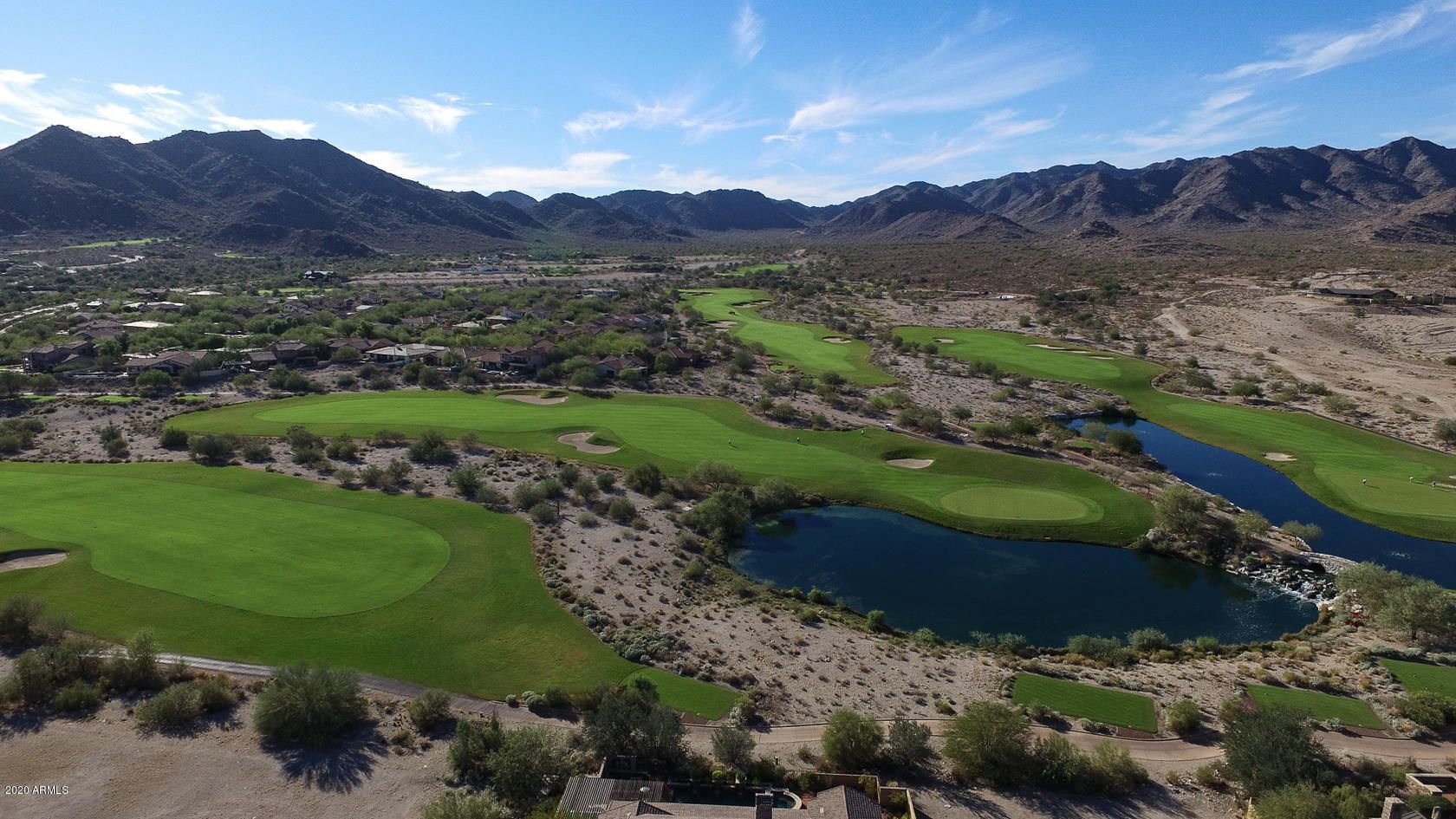 Arizona golf course community fairway