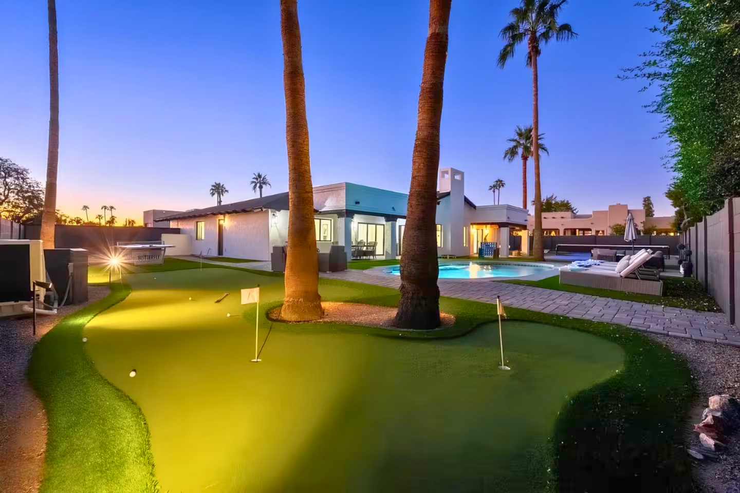 Putting green at 14241 N 54th St, Scottsdale