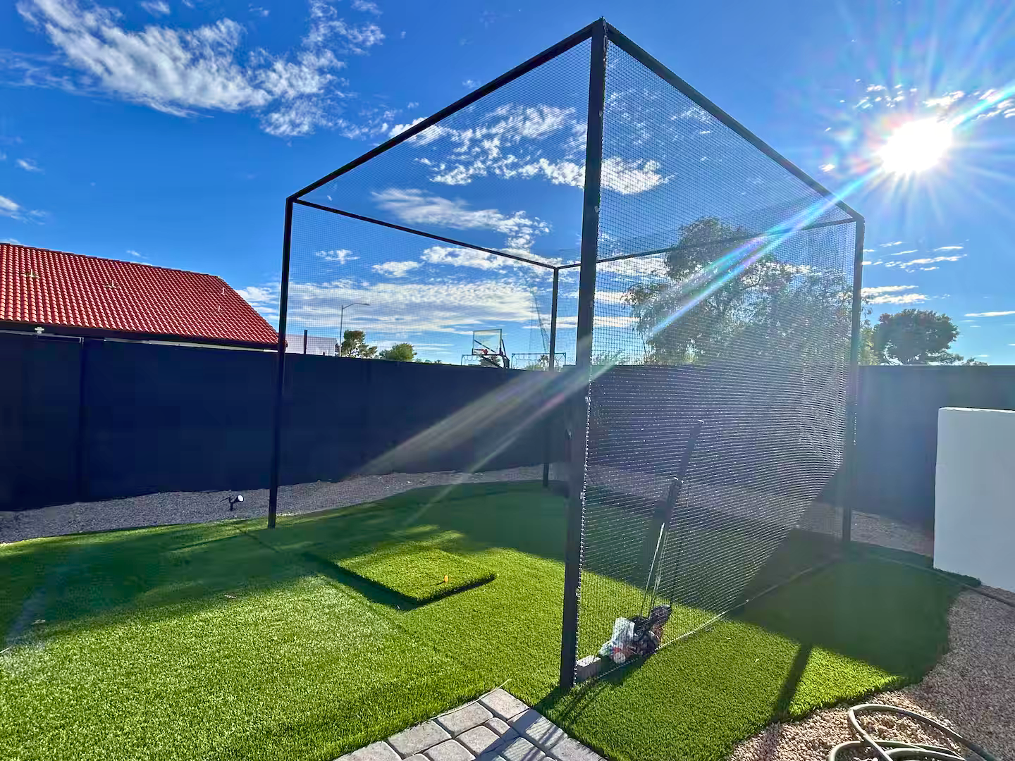 Golf hitting net at 14241 N 54th St, Scottsdale
