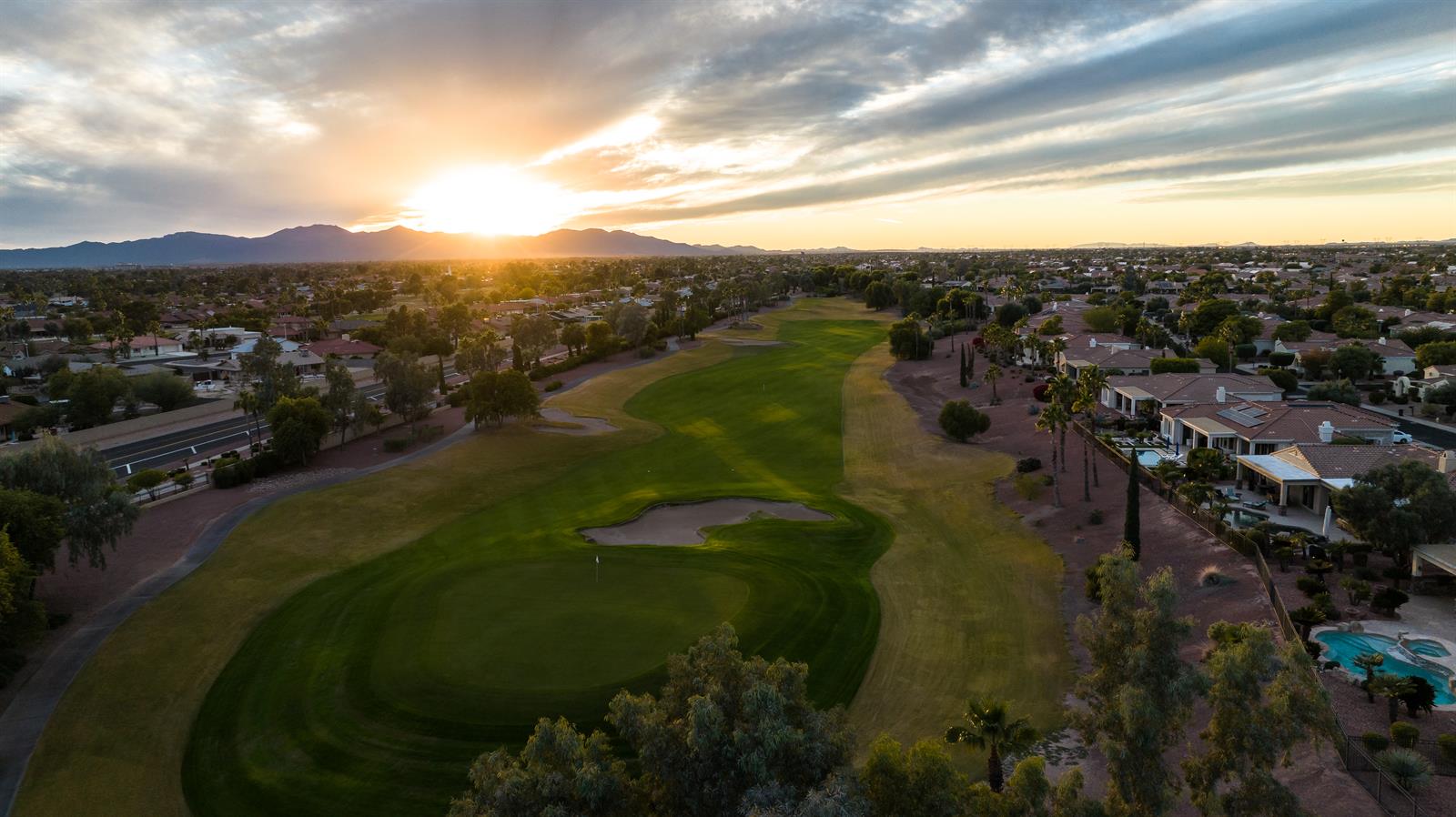 Corte Bella golf community near Sun City West, Arizona