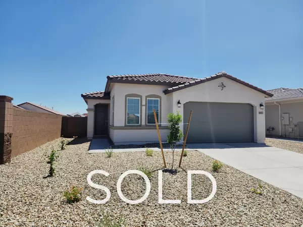 Sold new construction home in the Asante community of SURPRISE, Arizona featuring a 4-bedroom single-story layout, builder-paid 3.99% fixed interest rate, low-maintenance design, and strong rental and appreciation potential