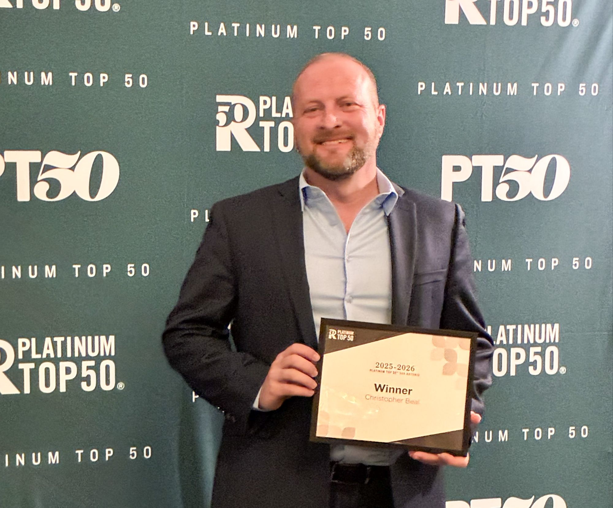 Christopher Beal — Platinum Top 50 Winner — Luxury Realtor San Antonio