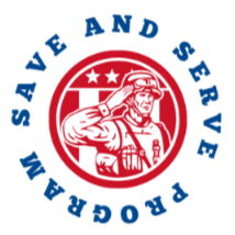 Serve and Save — Veteran Closing Cost Credit Program Logo