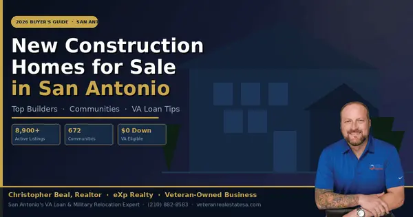 New Construction Homes for Sale in San Antonio: 2026 Complete Buyer's Guide,Christopher Beal