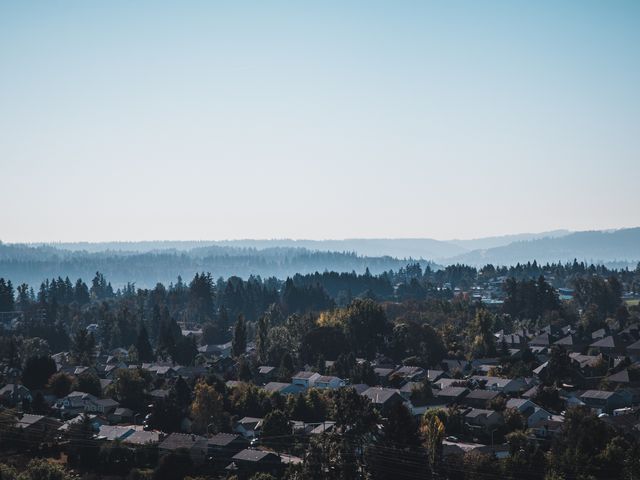 Happy Valley, Oregon residential hillsides
