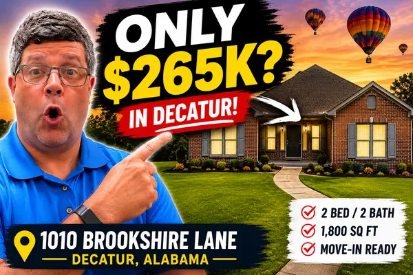 feature image of What $265K Gets You Near Point Mallard in Decatur AL
