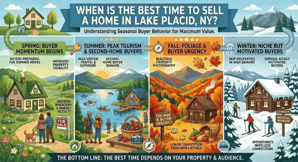 When Is the Best Time to Sell a Home in Lake Placid, NY?