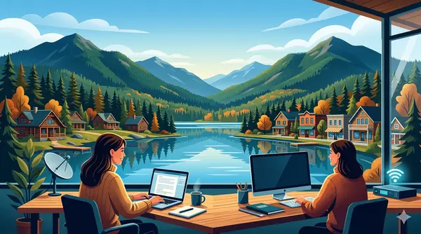 Best Adirondack Towns for Remote Workers in 2026: Where to Live, Work, and Invest