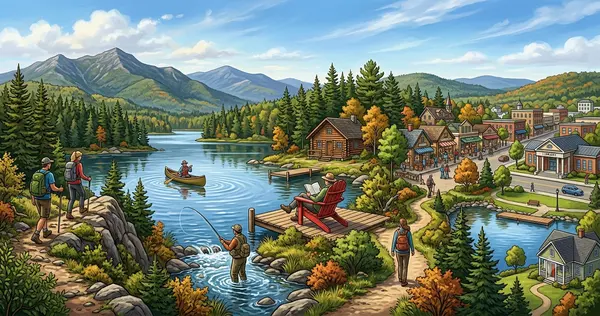 What does your favorite Adirondack activity say about where you should live? 