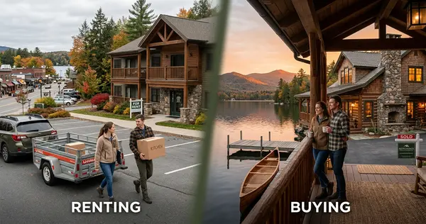 Should You Rent or Buy When Moving to the Adirondacks for a New Job?