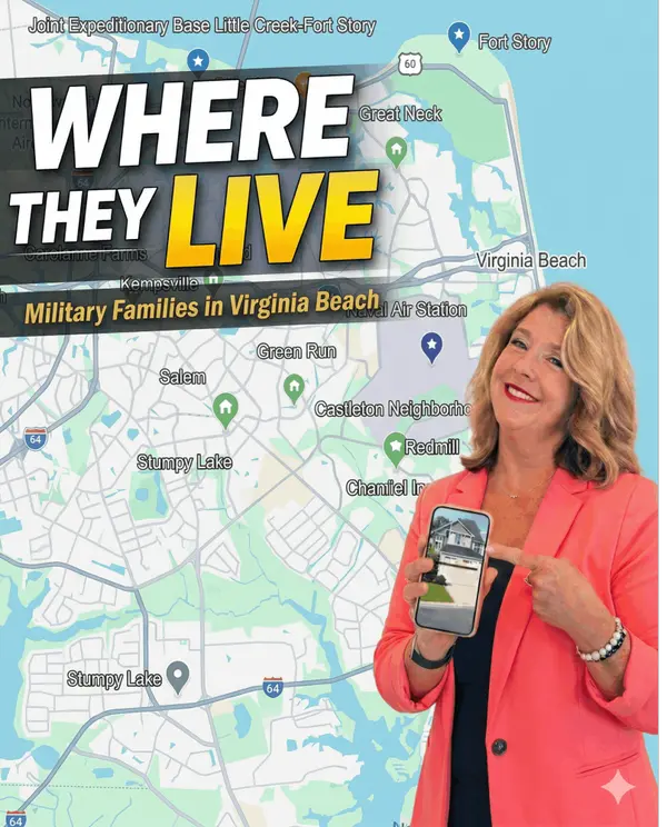 feature image of Where Navy Families Actually Live in Virginia Beach — By Base (PCS Guide 2026)