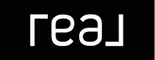 Real Logo Knockout Black with White Wordmark