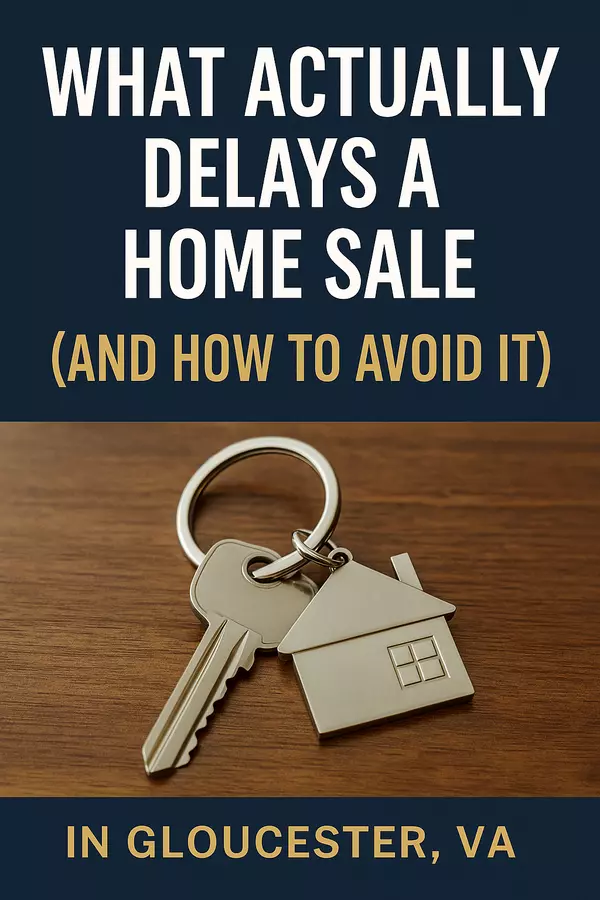 What Actually Delays a Home Sale (and How to Avoid It)