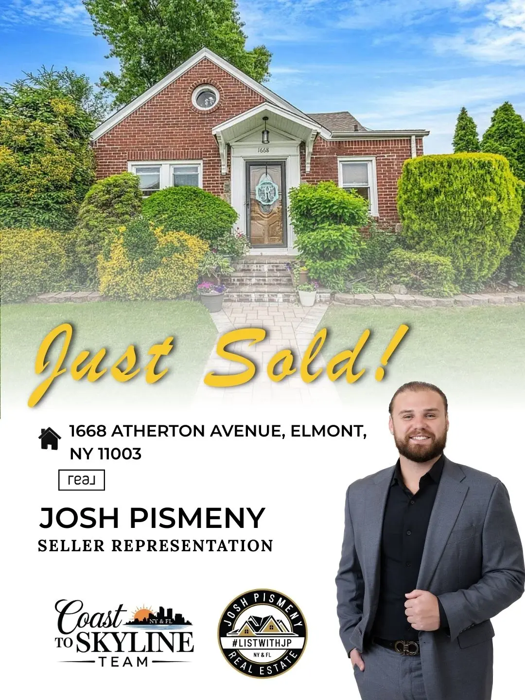 1668 Atherton Ave, Elmont, NY 11003-1830