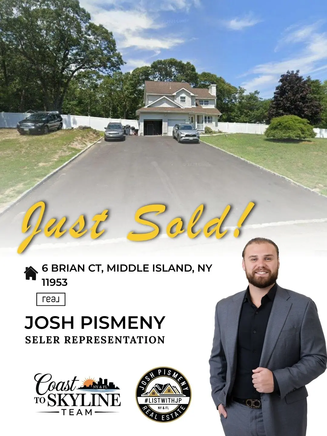 6 Brian Ct, Middle Island, NY 11953-1867