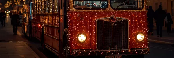 feature image of Bright Nights: Williamsburg Bus Lights Tour 