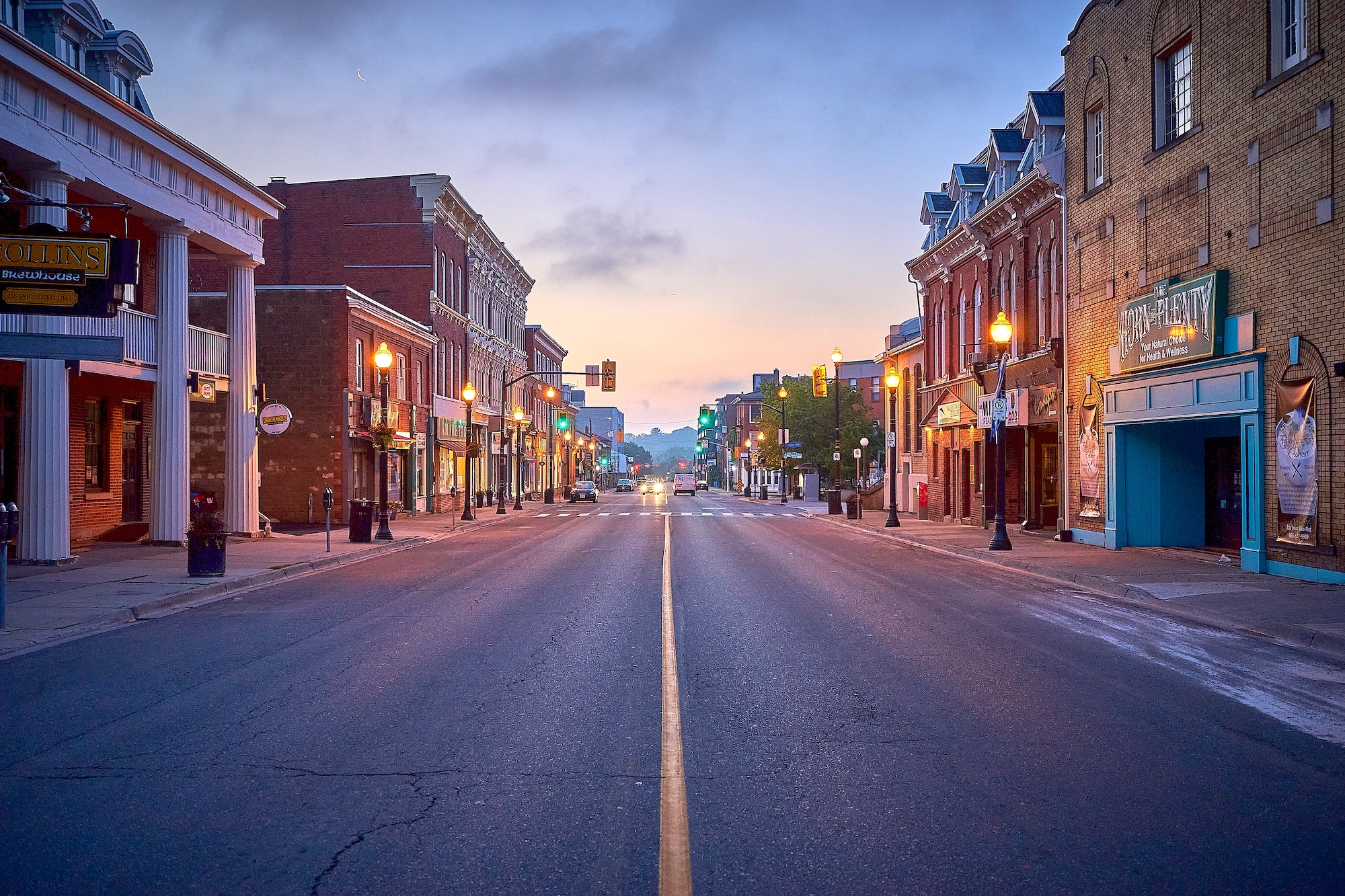 Charming Dundas showcasing historic downtown, welcoming Dundas.