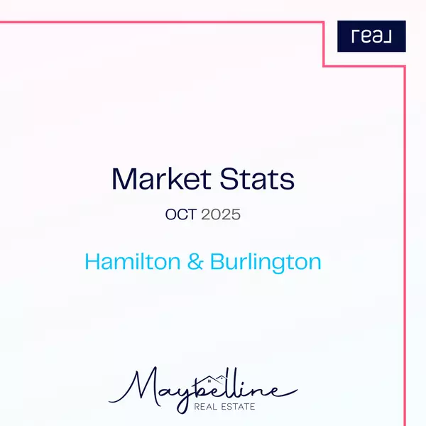 Hamilton-Burlington Real Estate Market Update: October 2025,Maybelline Di Giovanni