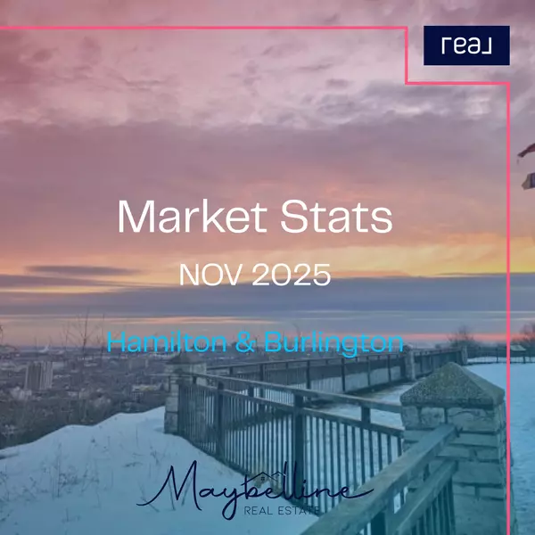 Hamilton-Burlington Real Estate Market Update: November 2025,Maybelline Di Giovanni