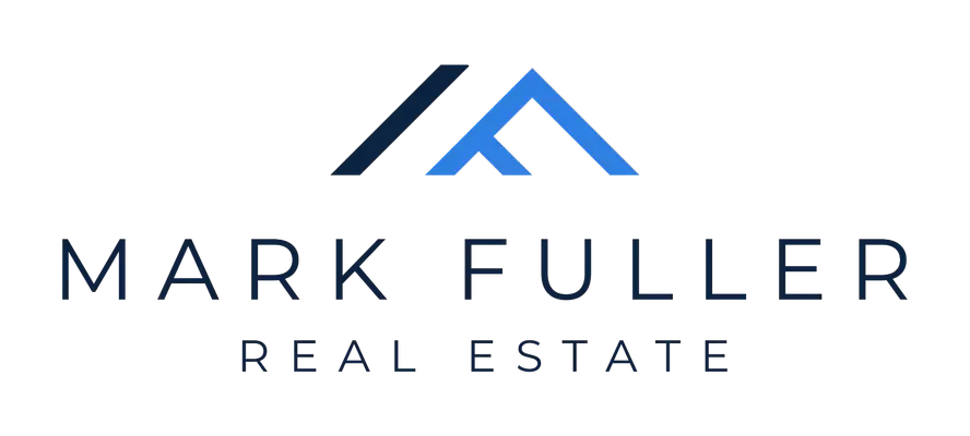 Logo - Gray Background Blue Icon