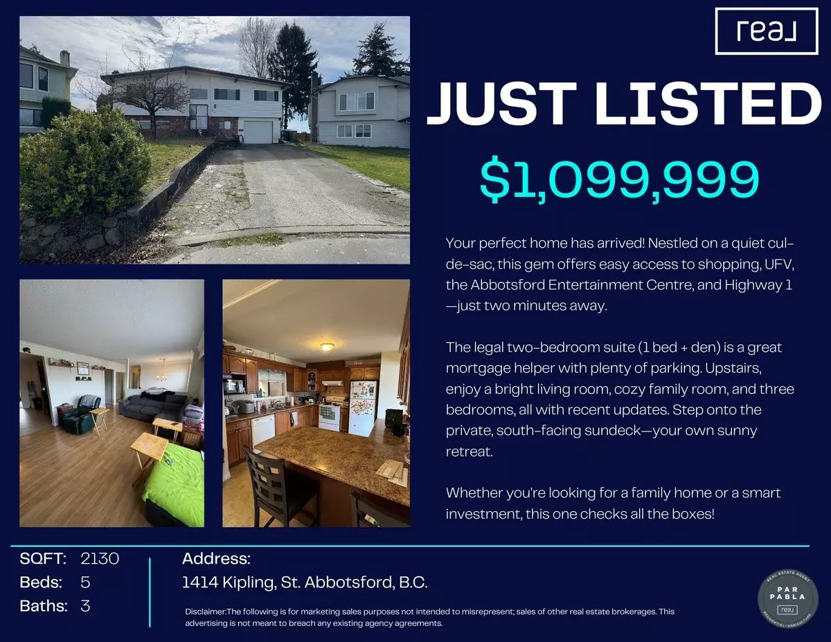 Abbotsford, BC V2S 6J9,1414 Kipling St