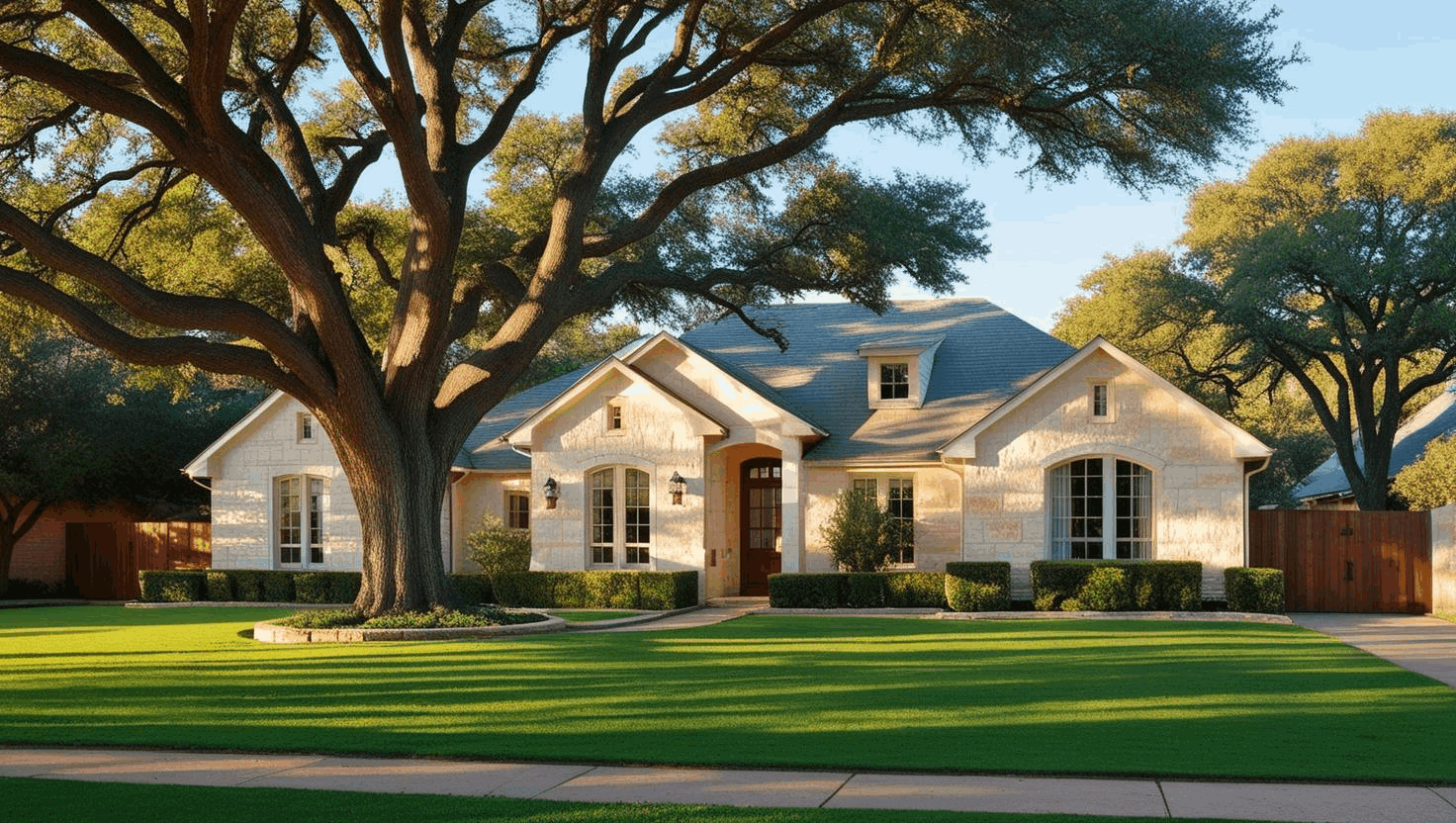 Luxury flip home in Austin being prepared for market with finished renovations