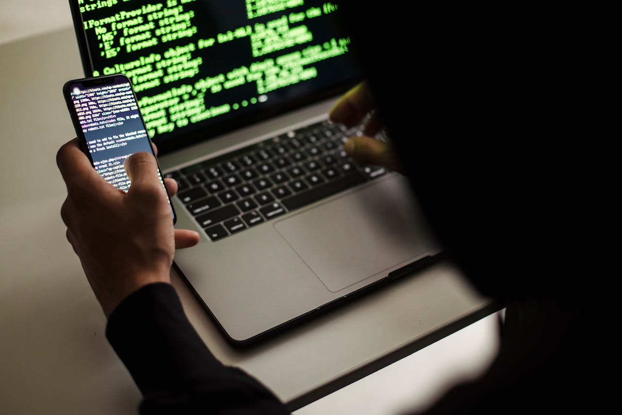 Austin Realtor reviewing secure real estate documents