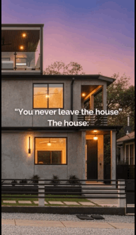 You Never Leave The House