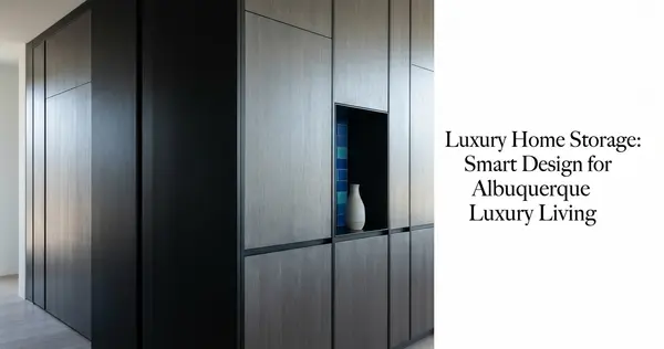 Luxury Home Storage: Designing Space for the Way You Live