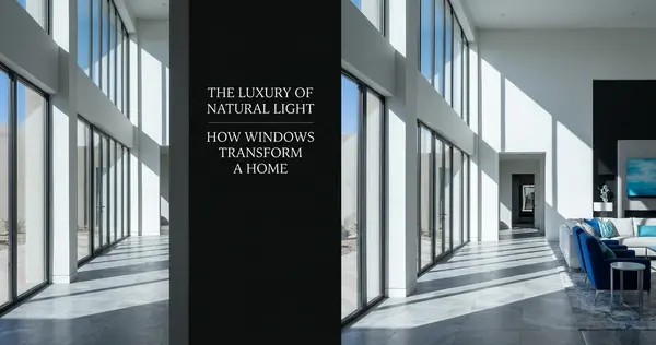 The Luxury of Natural Light: How Windows Transform a Home