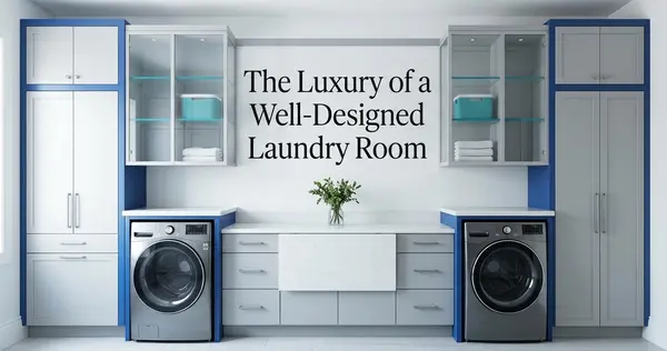 The Luxury of a Well-Designed Laundry Room