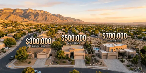 What $300K, $500K, and $700K Can Buy You in Albuquerque