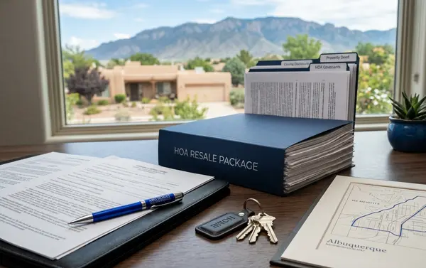 What Is a Homeowners Association (HOA) Resale Package in Albuquerque Real Estate?