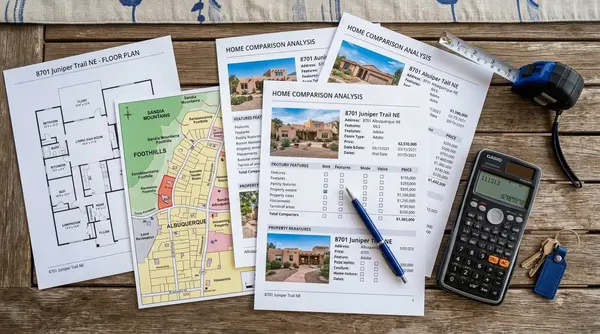 How to Compare Two Albuquerque Homes When You Like Them Both