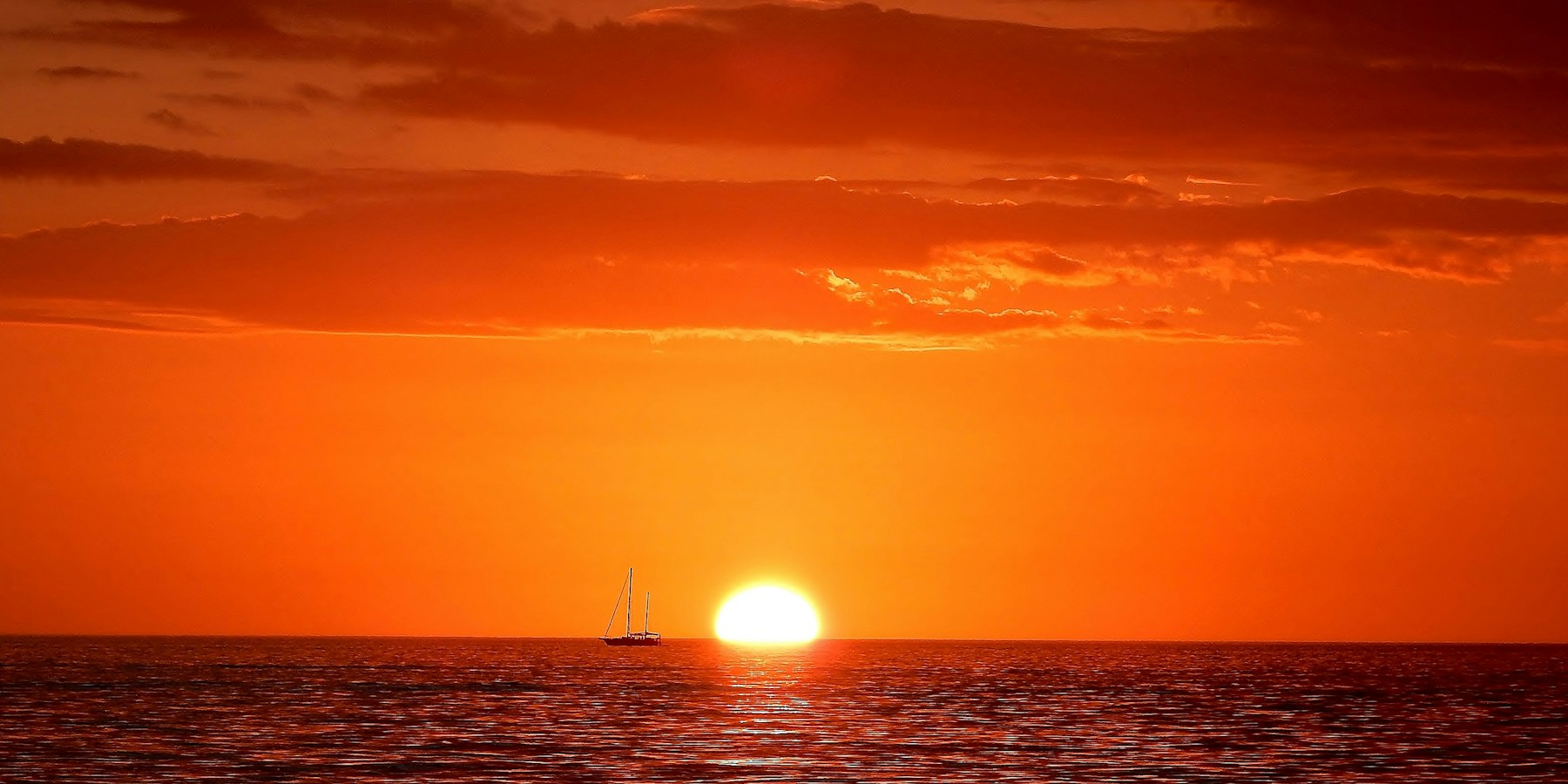 Calm Gulf water at golden hour near Naples, Florida
