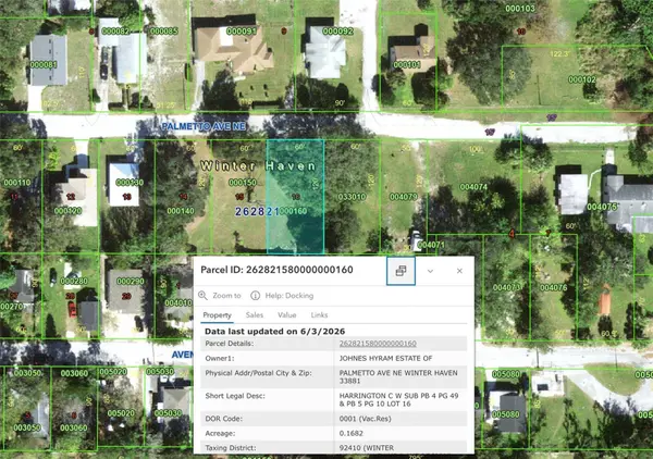 PALMETTO AVE NE, Winter Haven, FL 33881