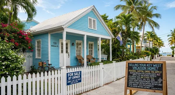 Capital Gains Tax When Selling Your Key West Vacation Home