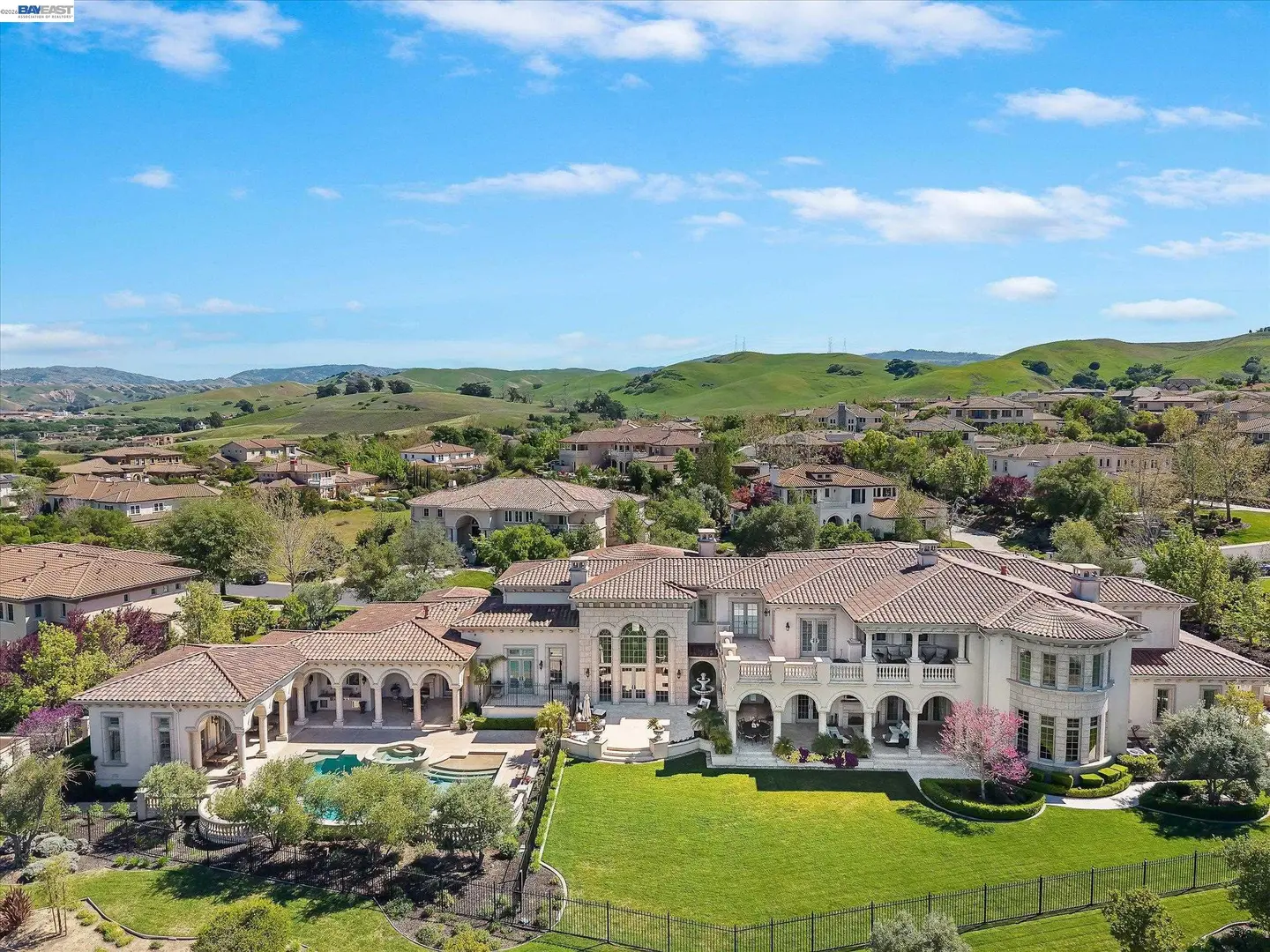 Home in Ruby Hill gated community in Pleasanton, CA