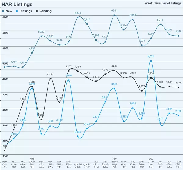 Houston Real Estate Market Update June 30th