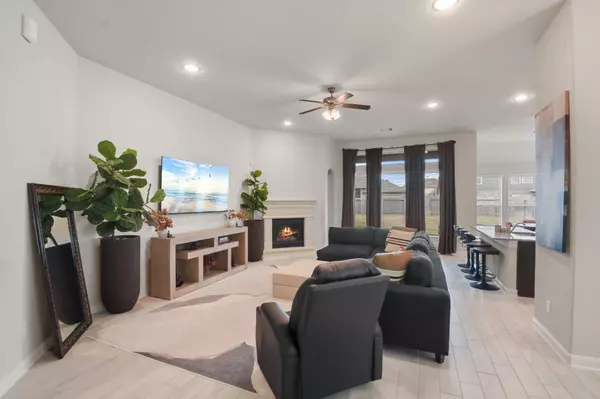 First View of Living Room at 24727 Horsetooth Drive, Spring, Texas