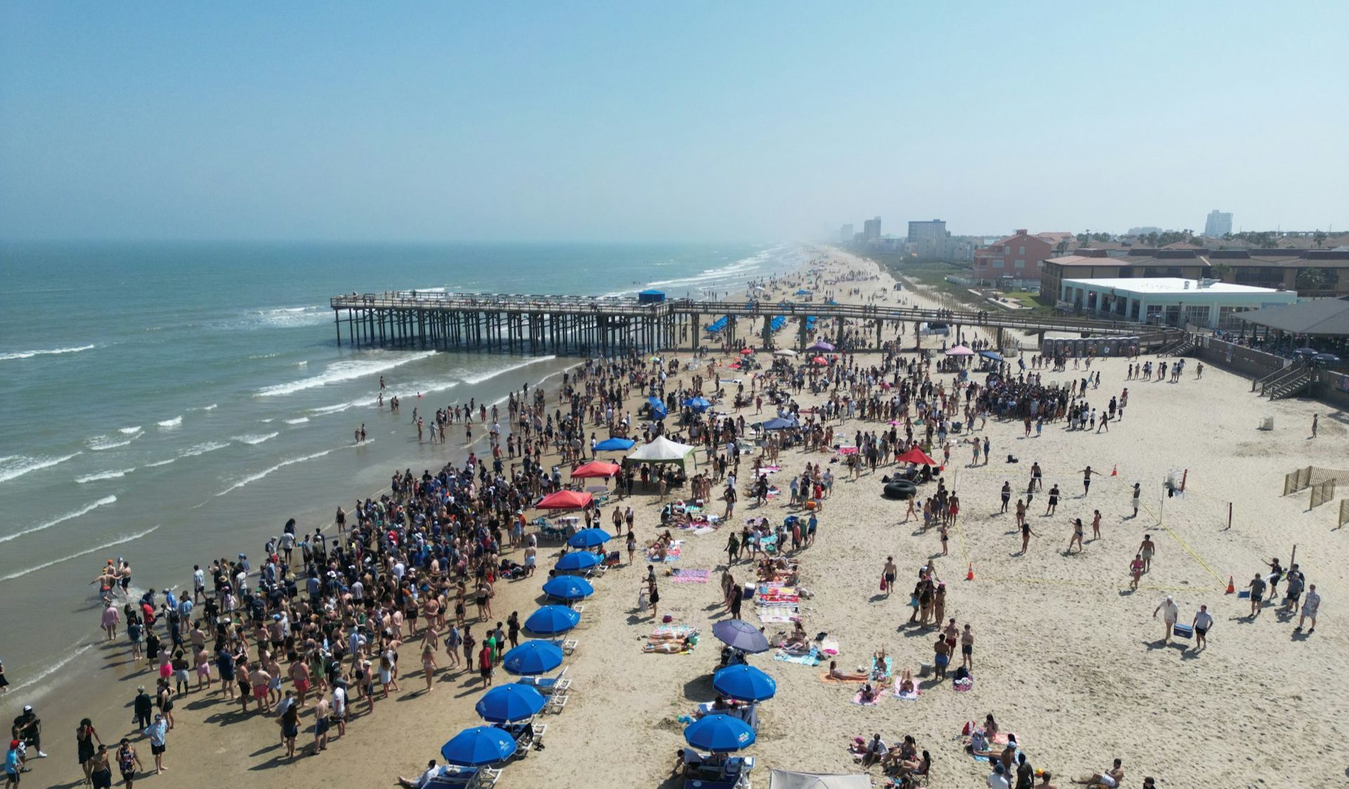 South Padre Island during Spring Break