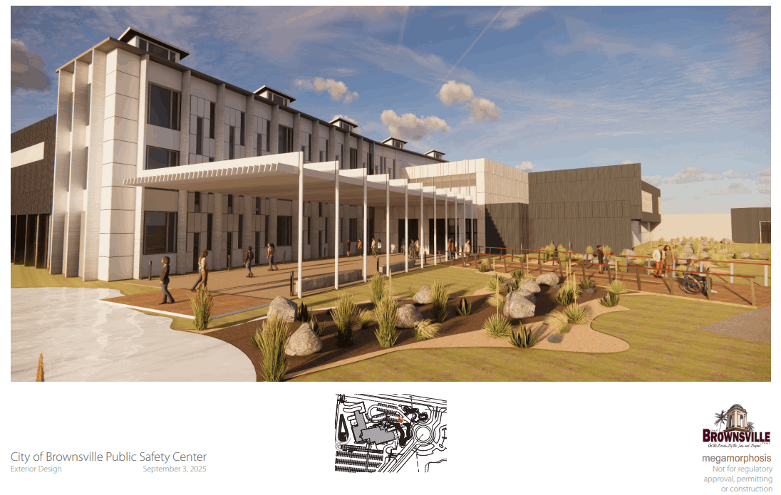 Brownsville Safety Hub Exterior Design