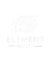 Element Realty logo in white