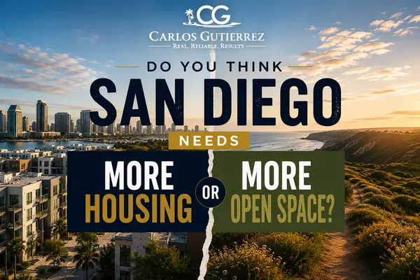 feature image of Do You Think San Diego Needs More Housing or More Open Space?