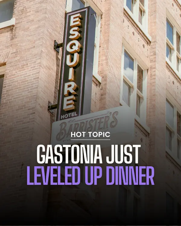 feature image of GASTONIA JUST LEVELED UP DINNER
