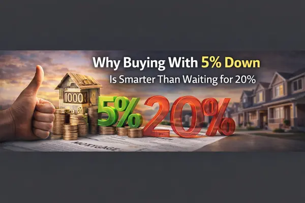 Why Buying With 5% Down Can Be Smarter Than Waiting for 20%