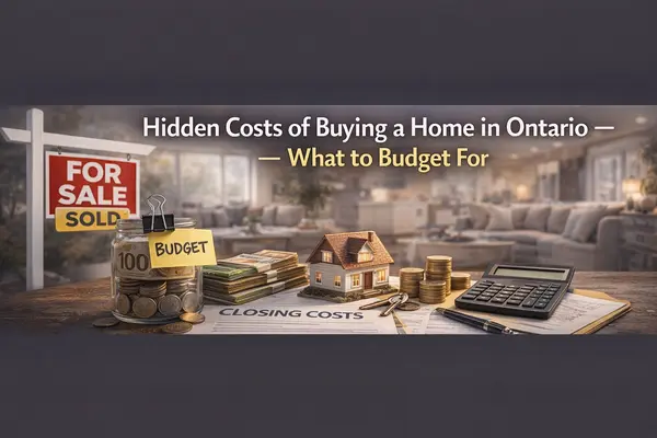 Hidden Costs of Buying a Home in Ontario — What to Budget For