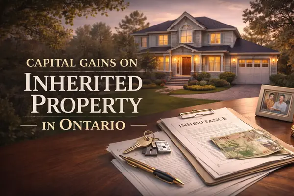 Capital Gains on Inherited Property in Ontario — What You Owe