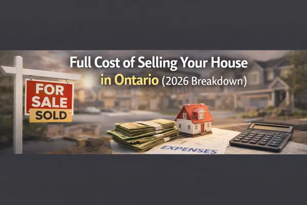 Full Cost of Selling Your House in Ontario (2026 Breakdown)