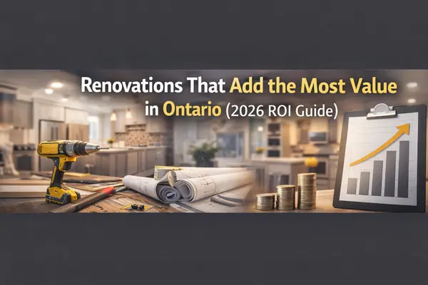 Renovations That Add the Most Value in Ontario (2026 ROI Guide)